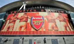 Vue générale du stade d'Arsenal, l'Emirates Stadium, à Londres, le 24 septembre 2011