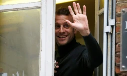 Emmanuel Macron à Honfleur le 1er novembre 2018