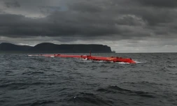 Projet Pelamis (Photo : Seawatt)