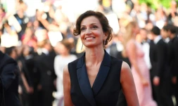 L'ex-ministre française de la Culture Audrey Azouley à Cannes le 23 mai 2017