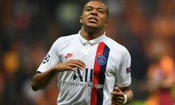 L'attaquant français du Paris Saint-Germain Kylian Mbappé lors du match de Ligue des champions remporté par les Parisiens (1-0) contre Galatasaray le 1er octobre 2019 au stade Ali Sami Yen d'Istanbul.