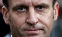Emmanuel Macron le 29 octobre 2020 Ă Nice