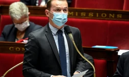 Olivier Dussopt à l'Assemblée nationale le 6 juillet 2021
