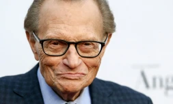 Larry King le 1er mai 2017 Ă Hollywood