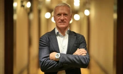 Le sélectionneur de l'équipe de France Didier Deschamps, le 29 avril 2024 à Monaco