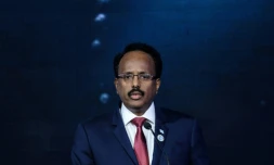 Le président somalien Farmajo à Nairobi le 26 novembre 2018