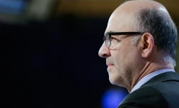 Le commissaire européen aux affaires économiques Pierre Moscovici, le 5 décembre 2018 à Bruxelles, en Belgique