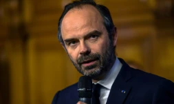 Le Premier ministre français Edouard Philippe à Tourcoing, dans le nord de la France, le 22 février 2018 