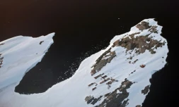 La baie de Vincennes borde la terre de Wilkes à l'est de l'Antarctique, le 11 janvier 2008