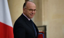 Bernard Cazeneuve à la sortie de l'Elysée le 5 novembre 2015 à Paris