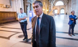 L'ex-ministre du Budget JérÎme Cahuzac au tribunal de Paris, le 13 septembre 2016