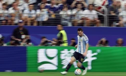 Lionel Messi lors de la victoire 2-0 de l'Argentine face à l'Autriche le 22 juin 2026 à Arlington (Texas). Après son triplé conre l'Algérie, le génie argentin s'est offert un doublé et trône désormais seul au sommet du classement des meilleurs buteurs en Coupe du monde avec 18 réalisations