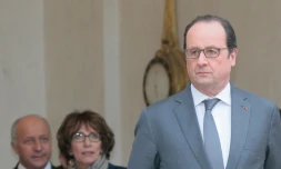 Le président de la République François Hollande, le 22 janvier 2016 à l'Elysée