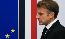 Emmanuel Macron à l'Elysée, Paris, le 18 octobre 2026