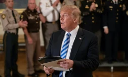 Le président américain Donald Trump à la Maison Blanche à Washington, le 5 septembre 2018