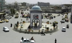 La ville de Kandahar (sud de l'Afghanistan) le 23 mars 2012