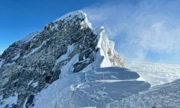 Le mont Everest, le 31 mai 2021, au Népal