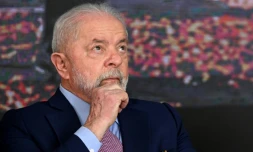 Le président brésilien Luiz Inacio Lula da Silva, le 20 avril 2023 à Brasilia