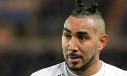 Le milieu de terrain marseillais Dimitri Payet, lors du match de la 18e journée de Ligue 1 contre Strabourg, le 12 décembre 2021 au Stade de La Meinau
