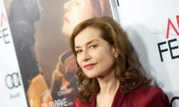 L'actrice française Isabelle Huppert, le 13 novembre 2016 à Hollywood