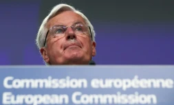 Le négociateur européen Michel Barnier s'exprime lors d'une conférence de presse à Bruxelles sur les négociations sur le Brexit, le 5 juin 2020