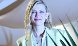 Cate Blanchett, présidente du jury du festival de Cannes, le 7 mai 2018