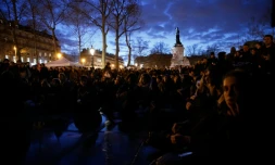"Nuit Debout", le 6 avril 2016 à Paris