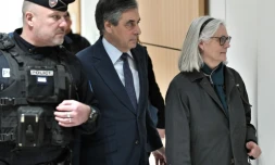 Le couple Fillon, au palais de justice à Paris le 27 février 2020 