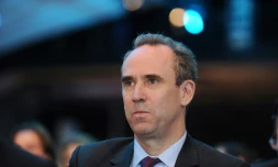 L'ex-patron du groupe LafargeHolcim, Eric Olsen, à Paris, le 7 mai 2015 