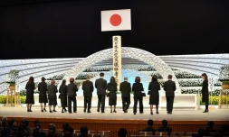 Une cérémonie de recueillement en hommage aux victimes avait été célébré le 11 mars 2016