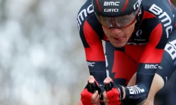Le Suisse Michael Schär lors du Paris-Nice le 6 mars 2016 à Conflans-Sainte-Honorine 