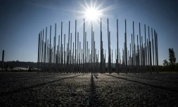 Le monument aux victimes de l'explosion d'AZF, le 6 septembre 2021 à Toulouse