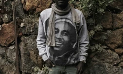 Un migrant à Breil-sur-Roya, dans le sud de la France, le 25 octobre 2016