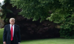 Le président américain Donald Trump à la Maison Blanche, le 20 mai 2019 à Washington