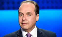 Jean-Christophe Lagarde en avril 2019 sur un plateau de télévision