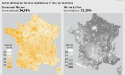 Macron-Le Pen: un duel, deux France