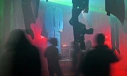 Des New-yorkais dansent à Brooklyn, le 20 octobre 2017