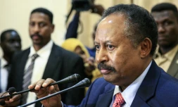 Le Premier ministre soudanais Abdallah Hamdok, le 21 août 2019 à Khartoum