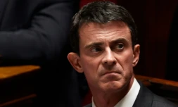 Le Premier ministre Manuel Valls le 17 novembre 2015 à l'Assemblée nationale à Paris