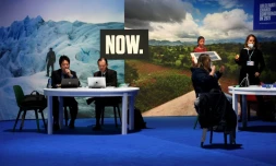 Des délégués à la COP26, à Glasgow, le 2 novembre 2021