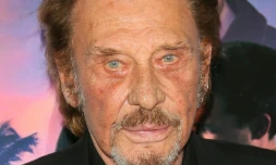 Le chanteur Johnny Hallyday, le 10 novembre 2016 à Hollywood en Californie