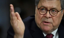 Le ministre de la Justice américain William Barr le 1er mai 2019 à Washington DC