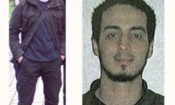 Montage photo de Najim Laachraoui diffusé par la police fédérale belge le 21 mars 2016 à la demande du parquet belge