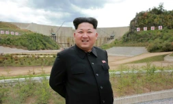 Photo non datée de Kim Jong-Un, leader de la Corée du Nord