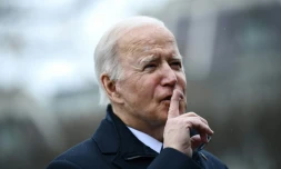 Le président américain Joe Biden à la Maison Blanche le 8 décembre 2021