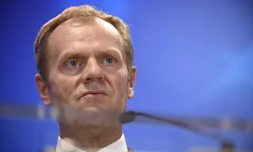 Le président du Conseil européen Donald Tusk le 23 septembre à Bruxelles