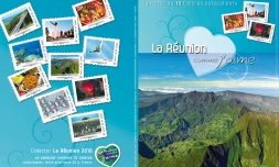 Collector de 10 timbres dédiés à la Réunion (Photo : DR)