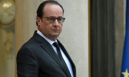 François Hollande à l'Elysée le 20 novembre 2015