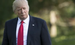 Donald Trump, le 28 avril 2017 à Washington