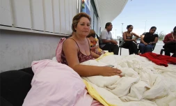 Lundi 26 Avril 2010

Gréve de la faim de Marie-Thérèse Payet (photo d'archives)